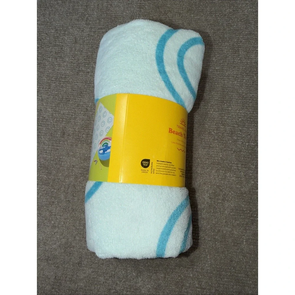 NWT Sun Squad Travel Size Beach Towel 28